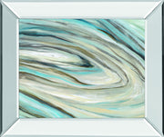 Amethyst By Wani Pasion - Mirror Framed Print Wall Art - Beige