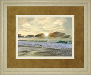 Discovery By Mike Calascibetta - Framed Print Wall Art - Gold