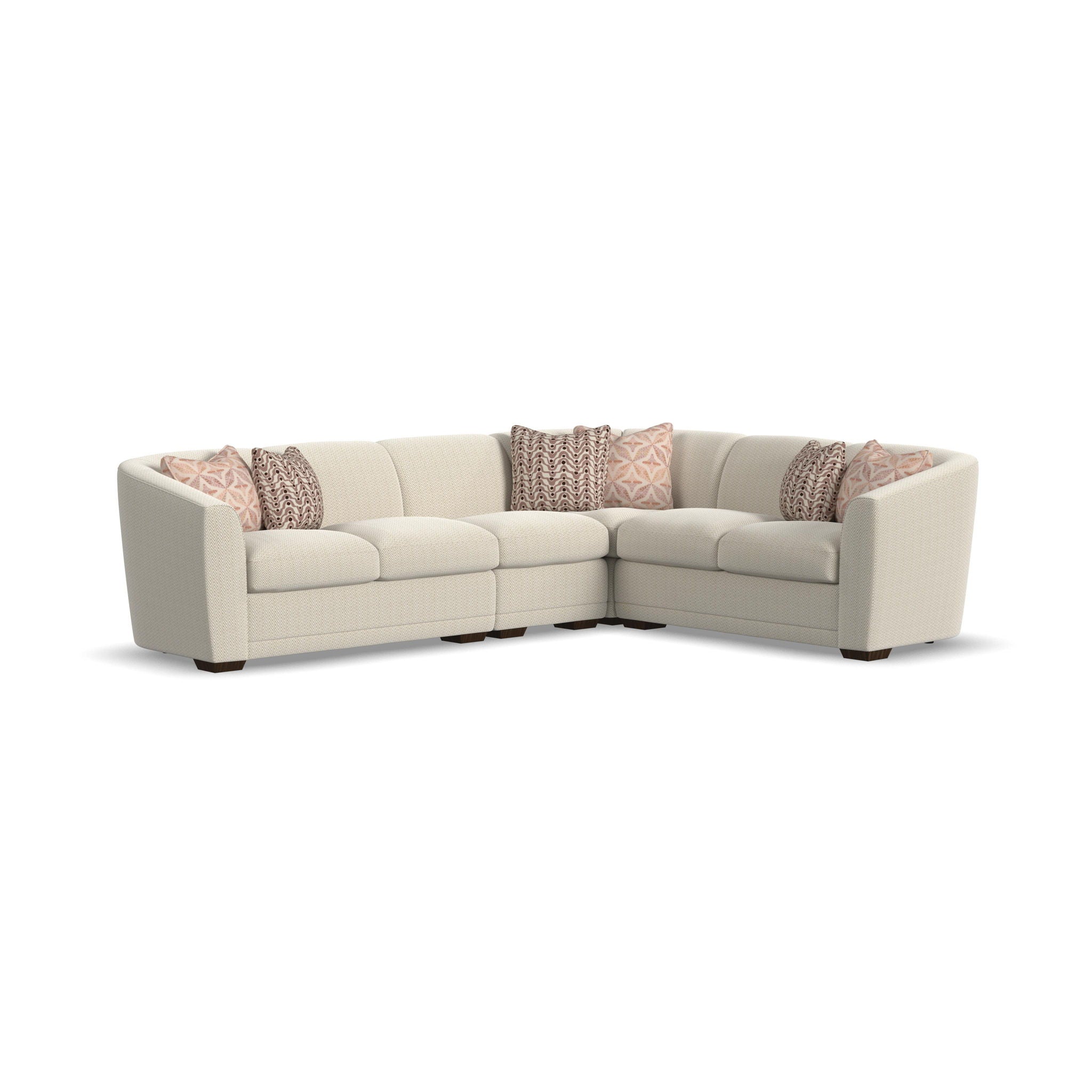 Jewel Fabric Sectional