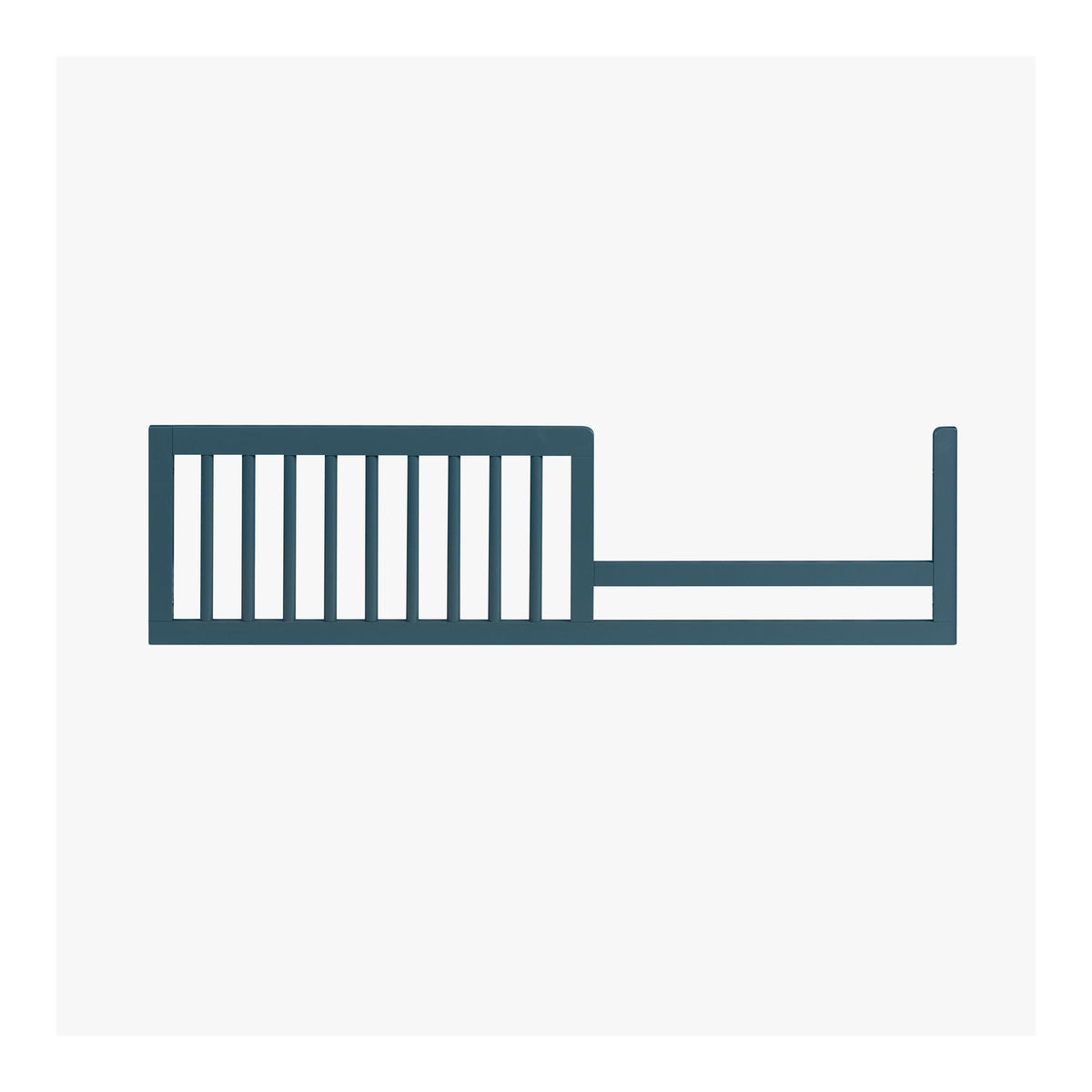 Modern Nursery - Toddler Rail - Blue
