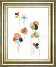 22x26 Modular Bouquet III By June Erica Vess - White