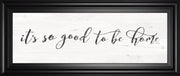 It's So Good To Be Home By Marla Rae - Beige