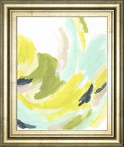 22x26 Tidal Vortex III By June Erica Vess - Yellow