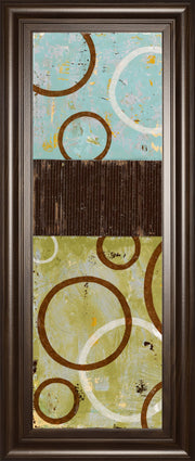 Sun Flower I By Natalie Avondet - Framed Print Wall Art - Beige
