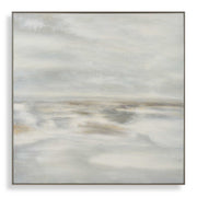Furthest Thing - Canvas Landscape Art - Brown / Gray / White