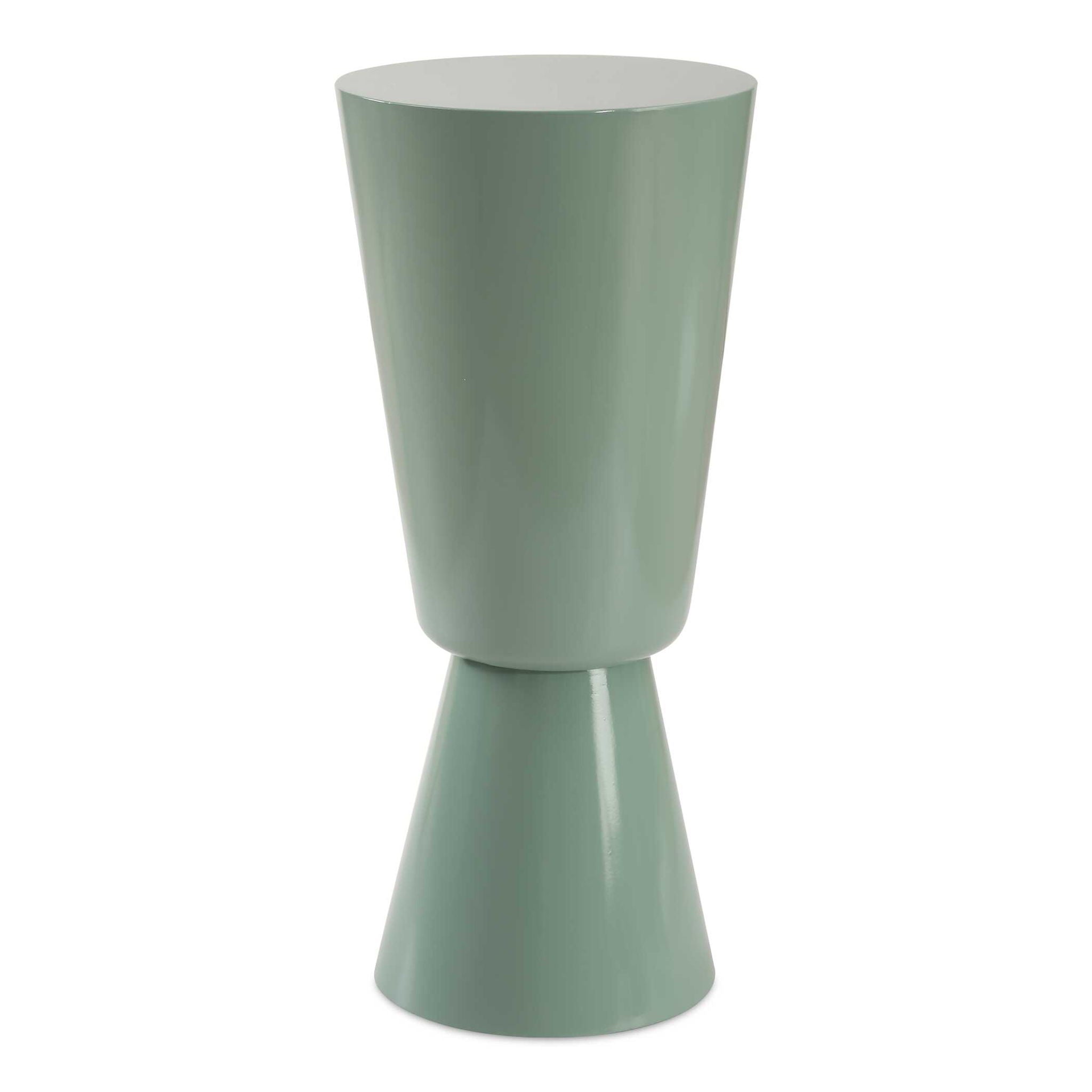 Sabetha - High Gloss Drink Table - Green
