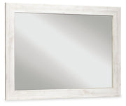 Paxberry - Bedroom Accent Mirror - Whitewash