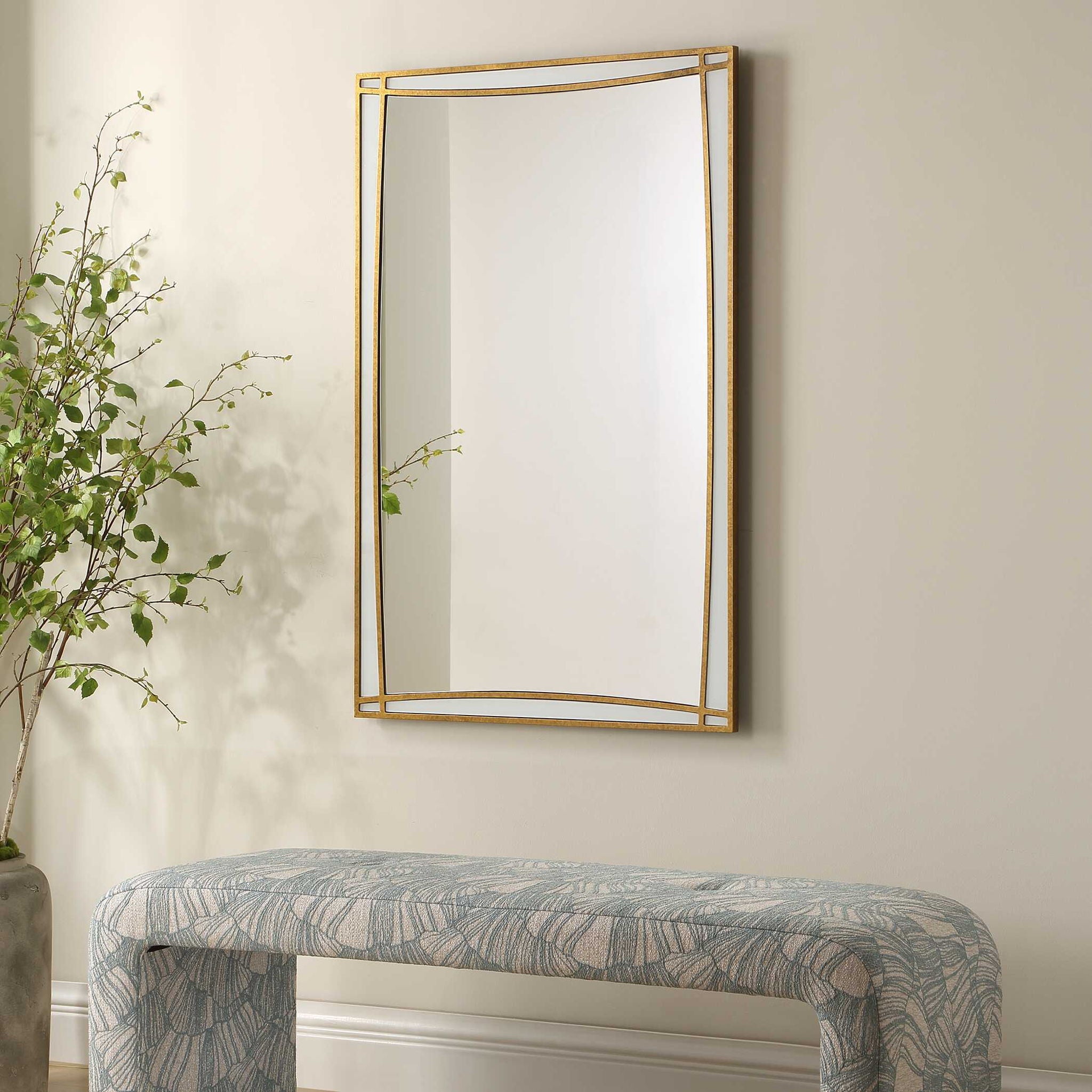 Florence - Mirror - Antique Gold