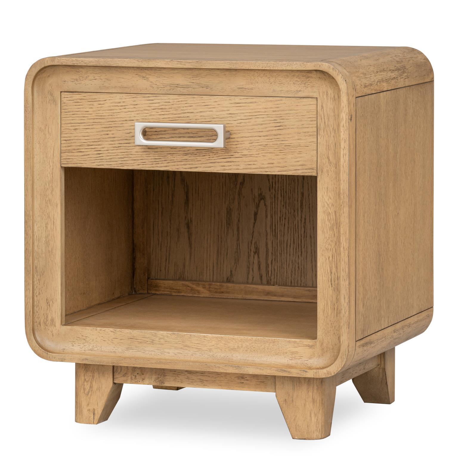 Theo - 1 Drawer Nightstand - Desert Oak