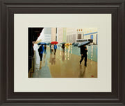 New York State Of Mind By Tate Hamilton - Framed Print Wall Art - Beige