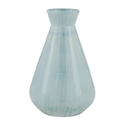 Flare Spire - Indoor-Outdoor Ceramic Vase - Blue