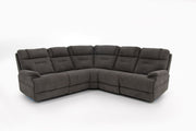 Zecliner Modular Fabric Reclining Sectional
