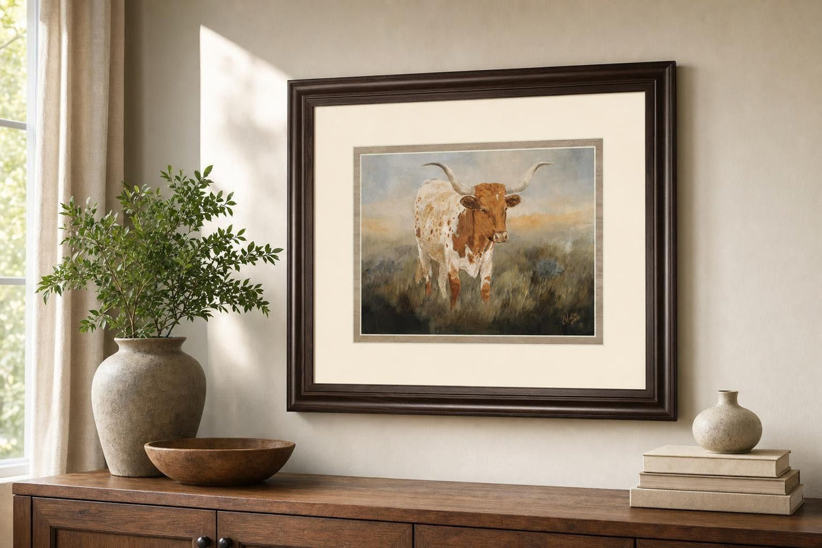 34x40 As Time Goes By I By Kathy Winkler - Light Brown