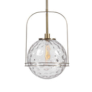 Mimas - 1 Light Globe Pendant - Gold