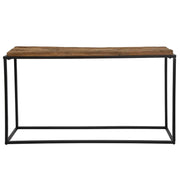 Holston - Salvaged Wood Console Table - Light Brown