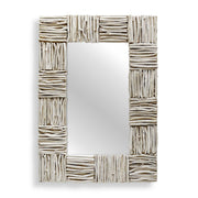 Lathey - Teak Mirror - Woodtone