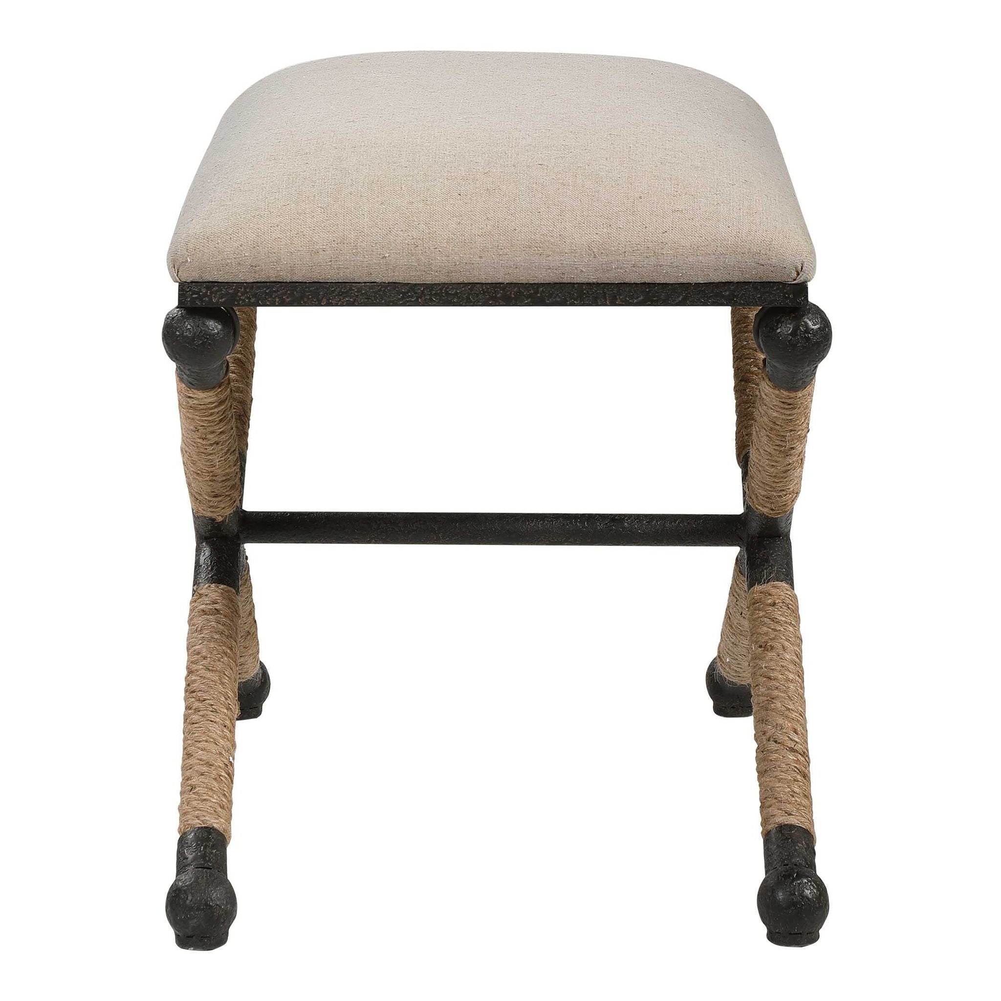 Firth - Small Bench - White