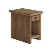 Landmark - Chairside Table - Weathered Oak