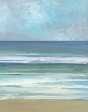 Gentle Waves II By Sally Swatland (Small) - Blue