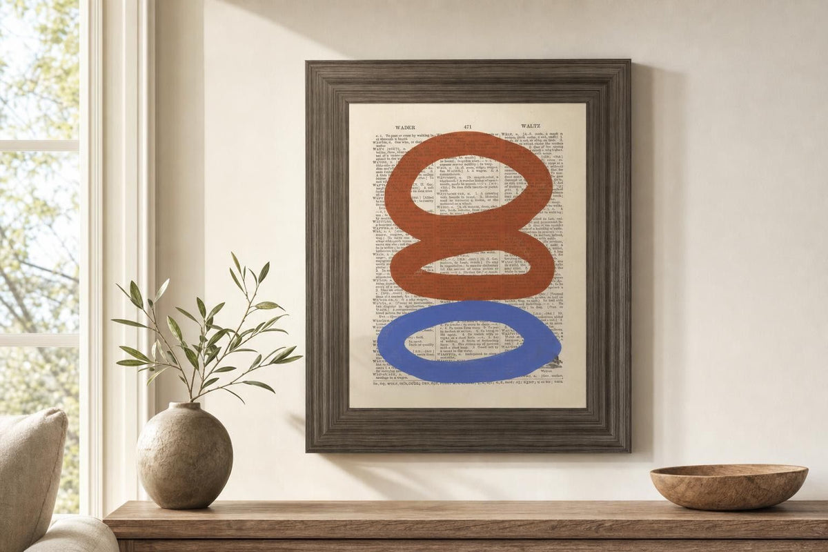 22x26 Modern Definition VI By Renee W. Stramel - Beige