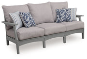 Cove Beach - Sofa With Cushion - Gray
