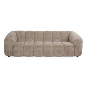 Modella - Upholstered Chenille Sofa - Brown