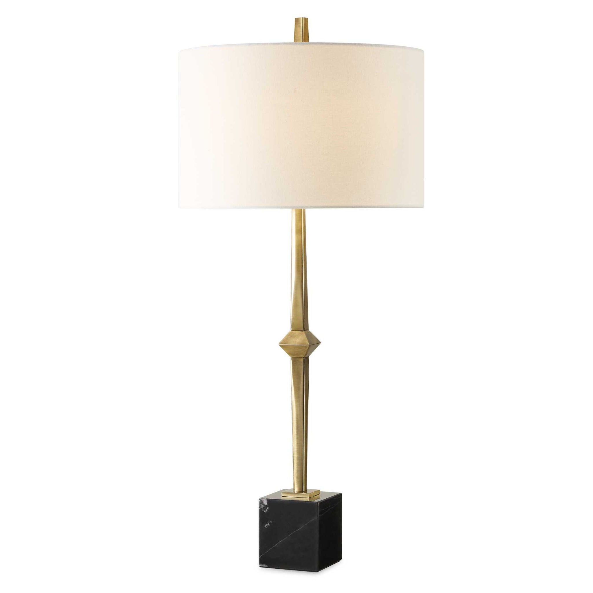 Suranne - Antique Brass Table Lamp