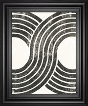 Over The Rainbow BW II By Moira Hershey - Framed Print Wall Art - Black