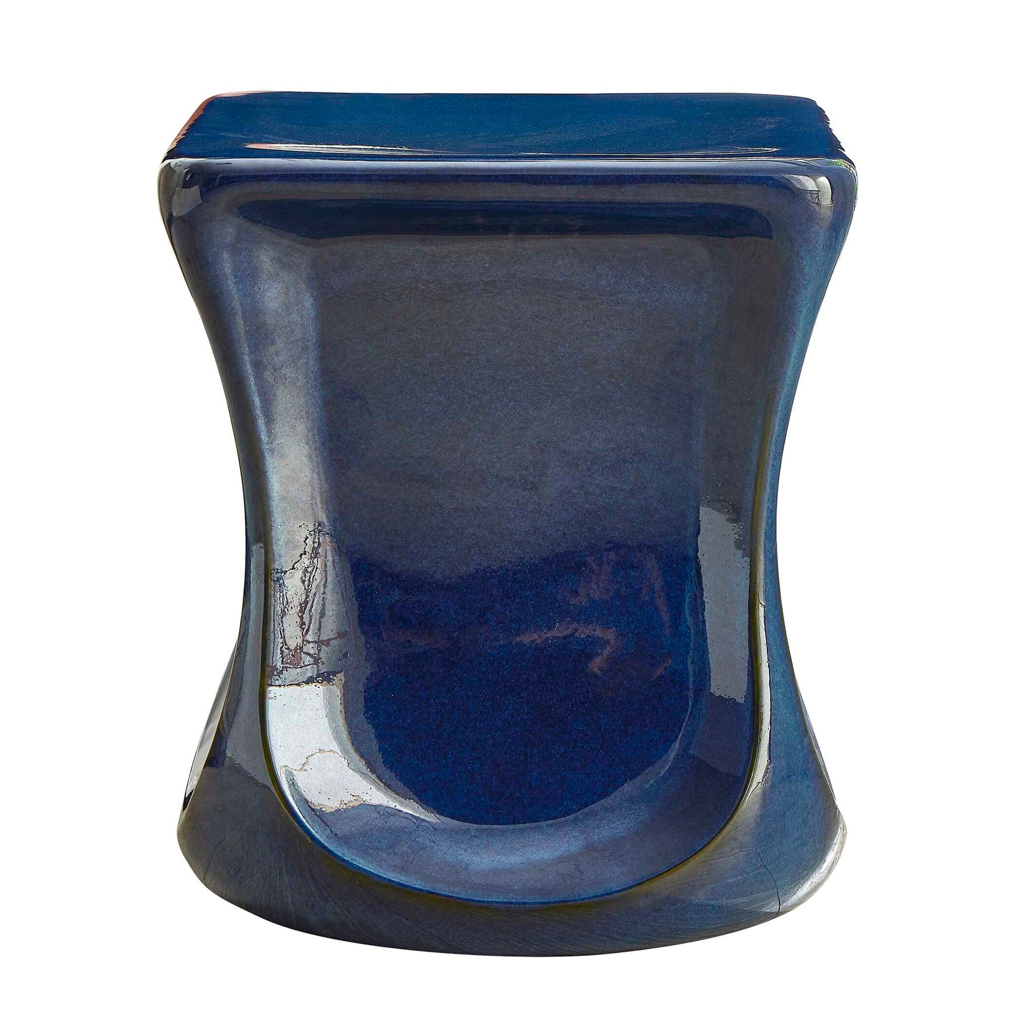 Kaz - Garden Stool - Deep Blue