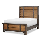 Lake House - Complete Horizontal Slat Panel Bed