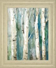 River Birch Il By Carol Robinson - Framed Print Wall Art - Beige