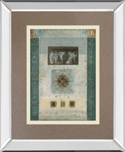 Romanesque I By Douglas - Mirror Framed Print Wall Art - Light Brown