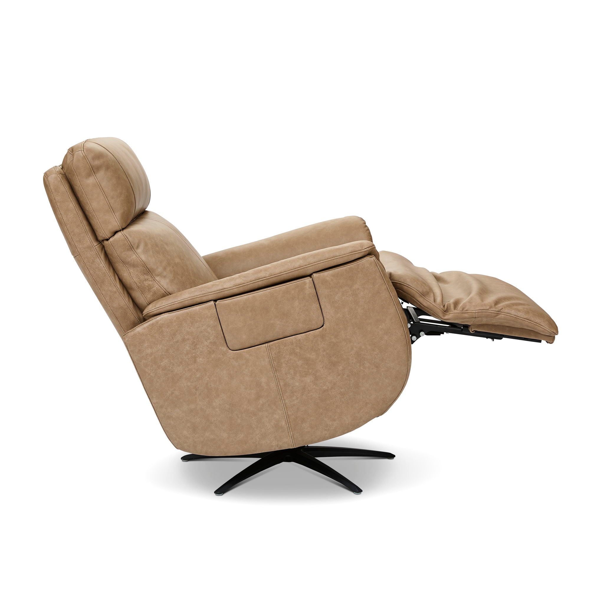 Cove - Power Swivel Recliner With Power Headrest, Lumbar, Heat, & Massage