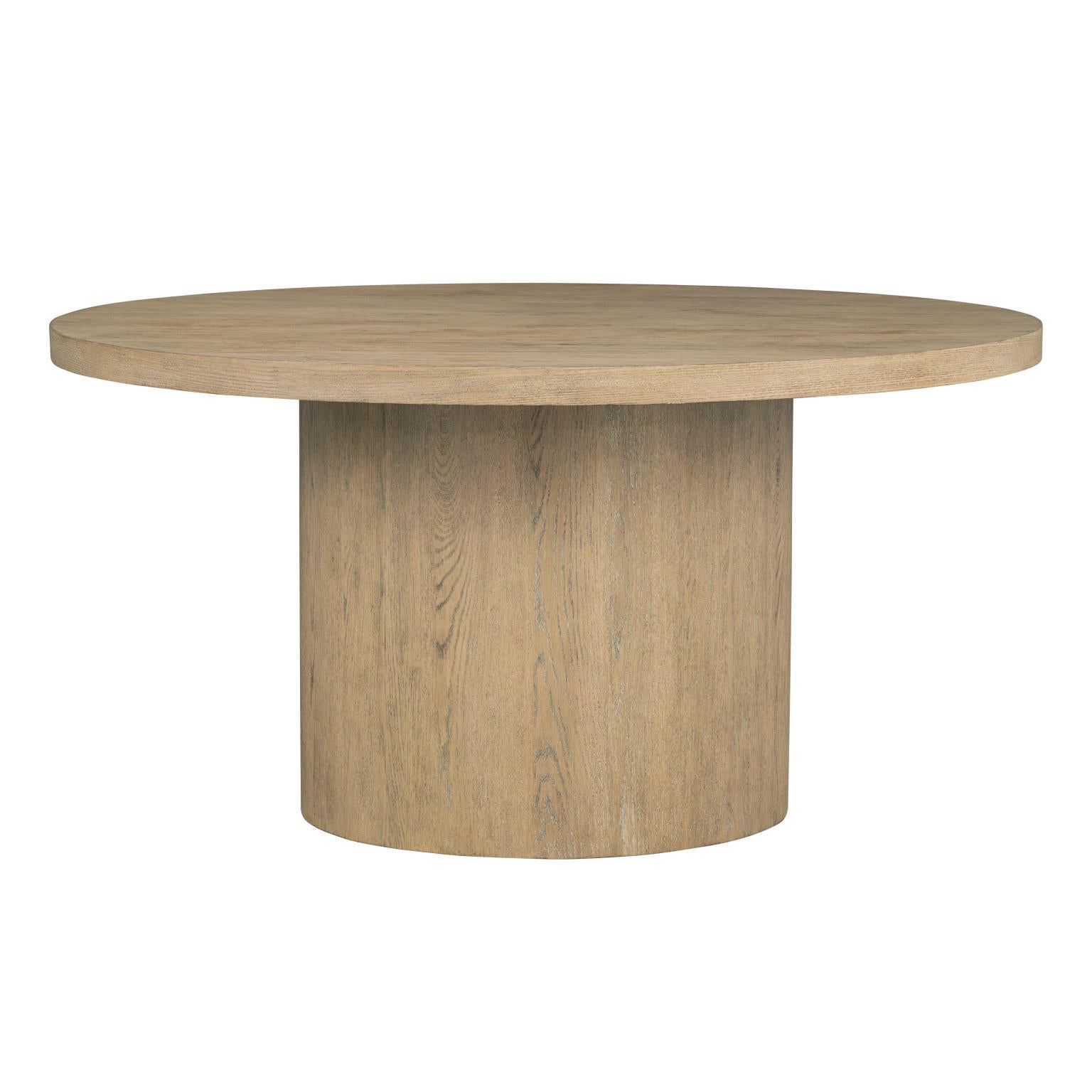 Flow - Complete Round Dining Table - Sandstone
