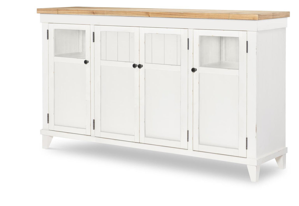 XXX's And OOO's - Credenza - Two Tone