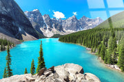 Moraine Vista Tempered Glass - Blue / Green