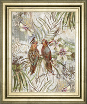 Eye To Eye By Sofi Taylor - Framed Print Wall Art - Green