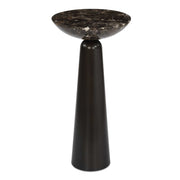 Hastings - Marble Accent Table - Dark Brown