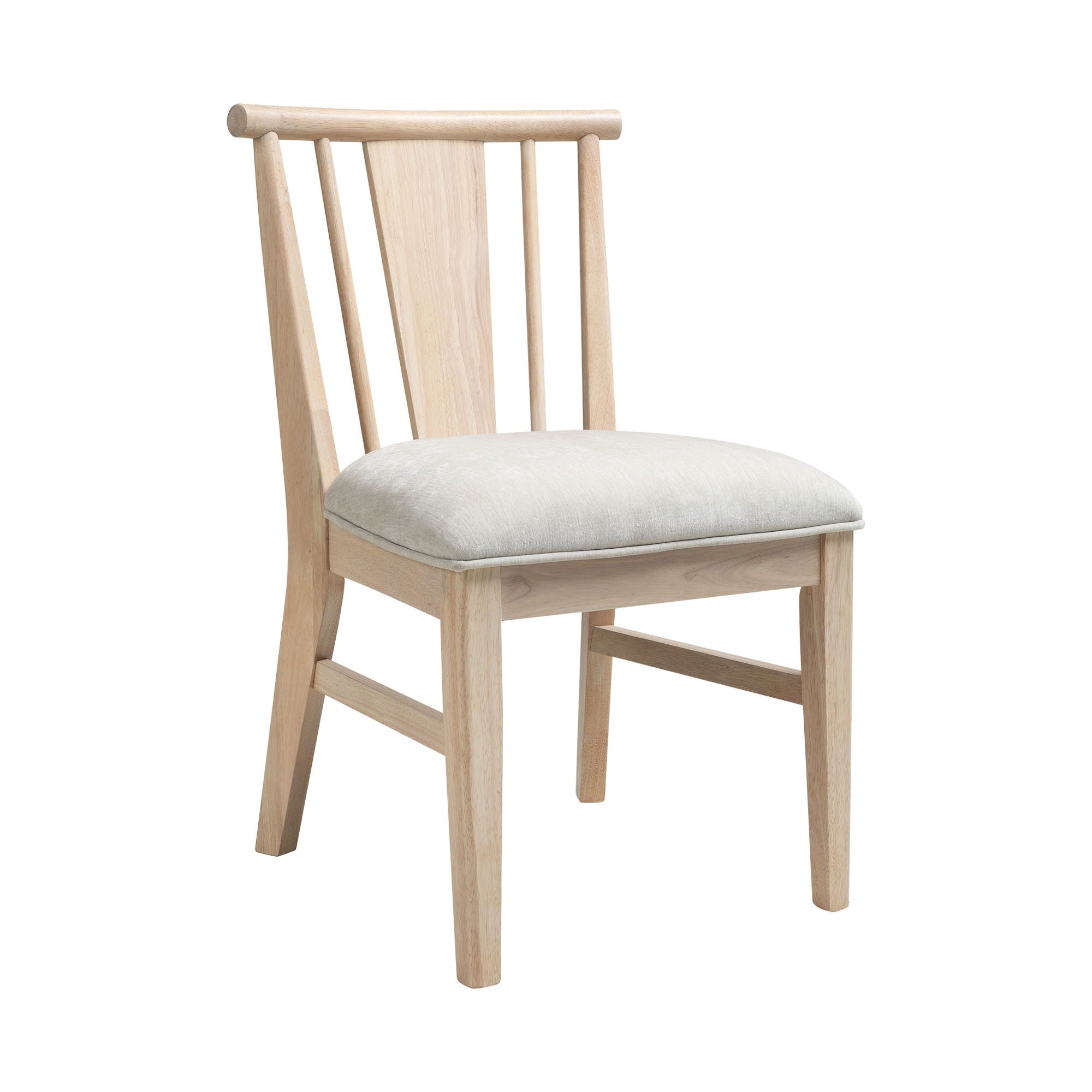 West End - Spindle Chair With Ivory Seat
