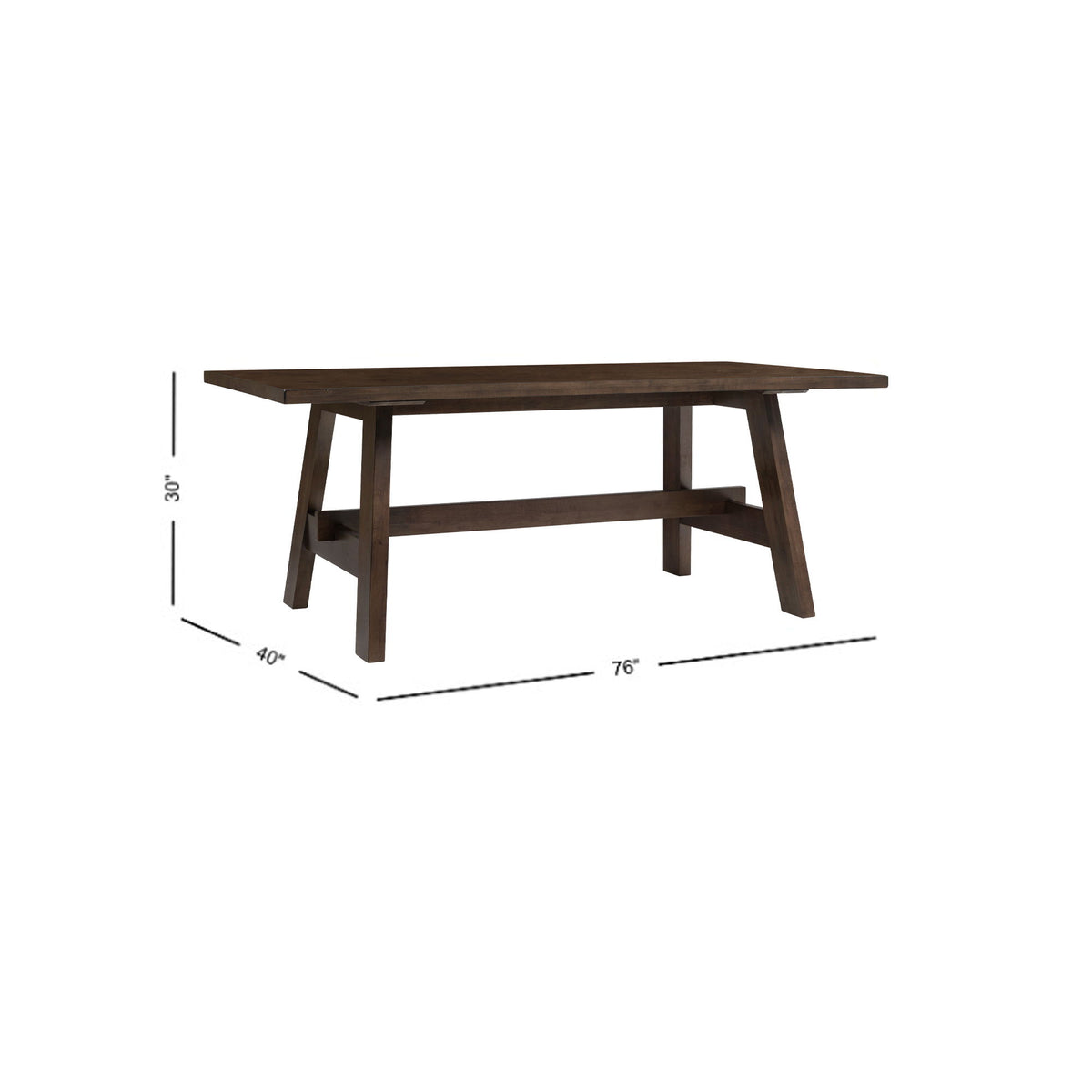 West End - Lodge Trestle Table