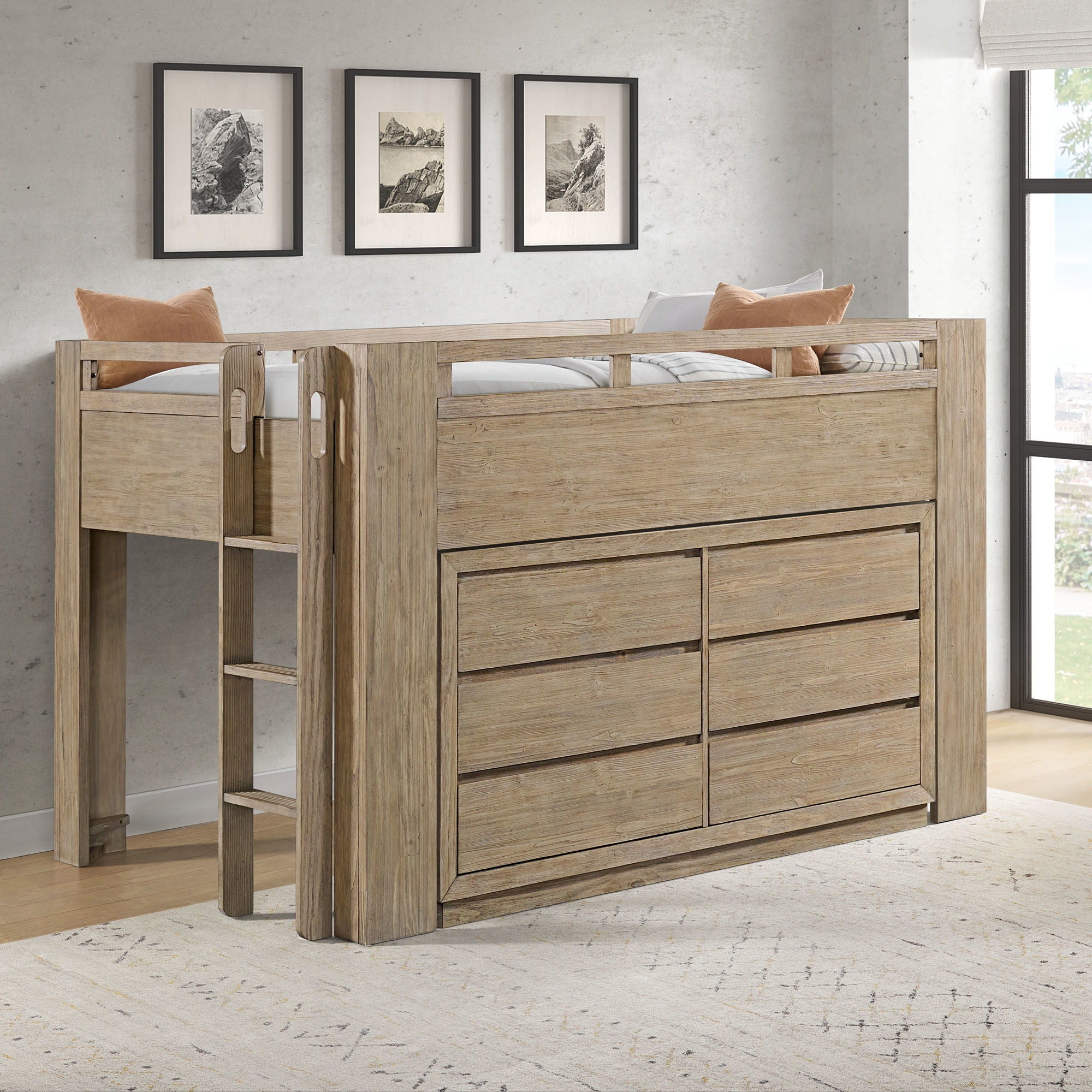 Bello - Low Loft Bed