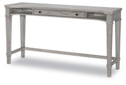 Belhaven - Sofa Table Desk - Light Gray