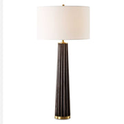 Forage - Dark Scalloped Table Lamp