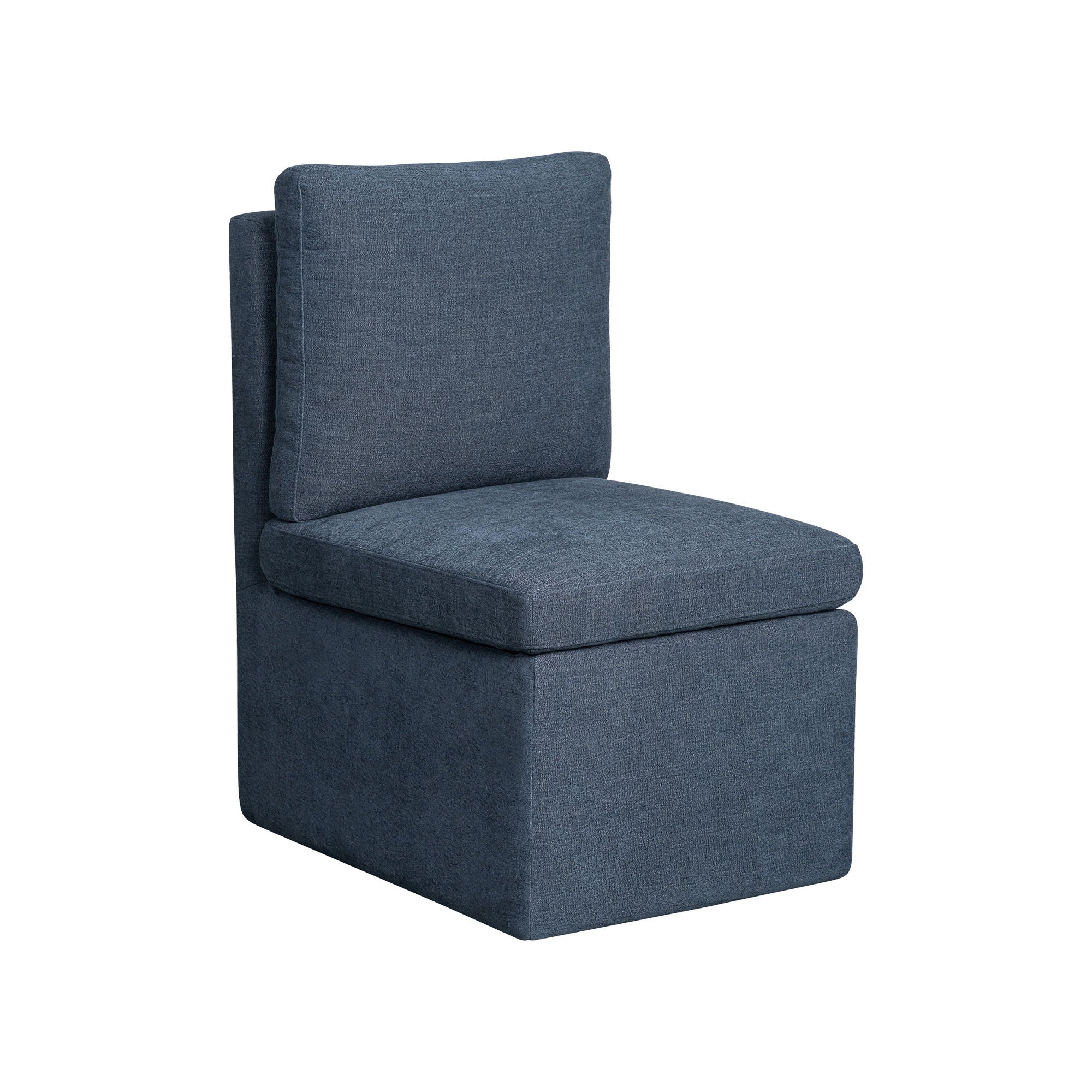 Upholstered Dining Chair Pillow Back