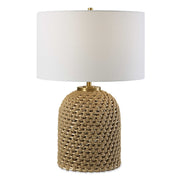 Kendari - Rope & Rattan Table Lamp