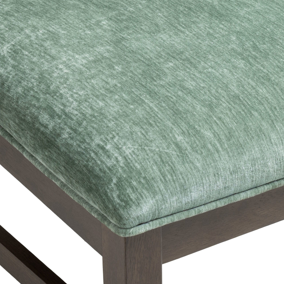 West End - Parson Chair With Sage Green Upholstery