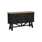 Hendricks - Server - Rustic Wheat / Raven