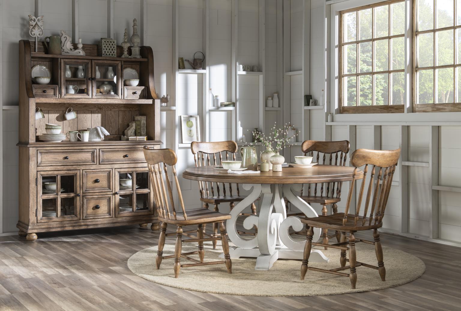 Vintage Market - Turned Spindle Side Chair (Set of 2)