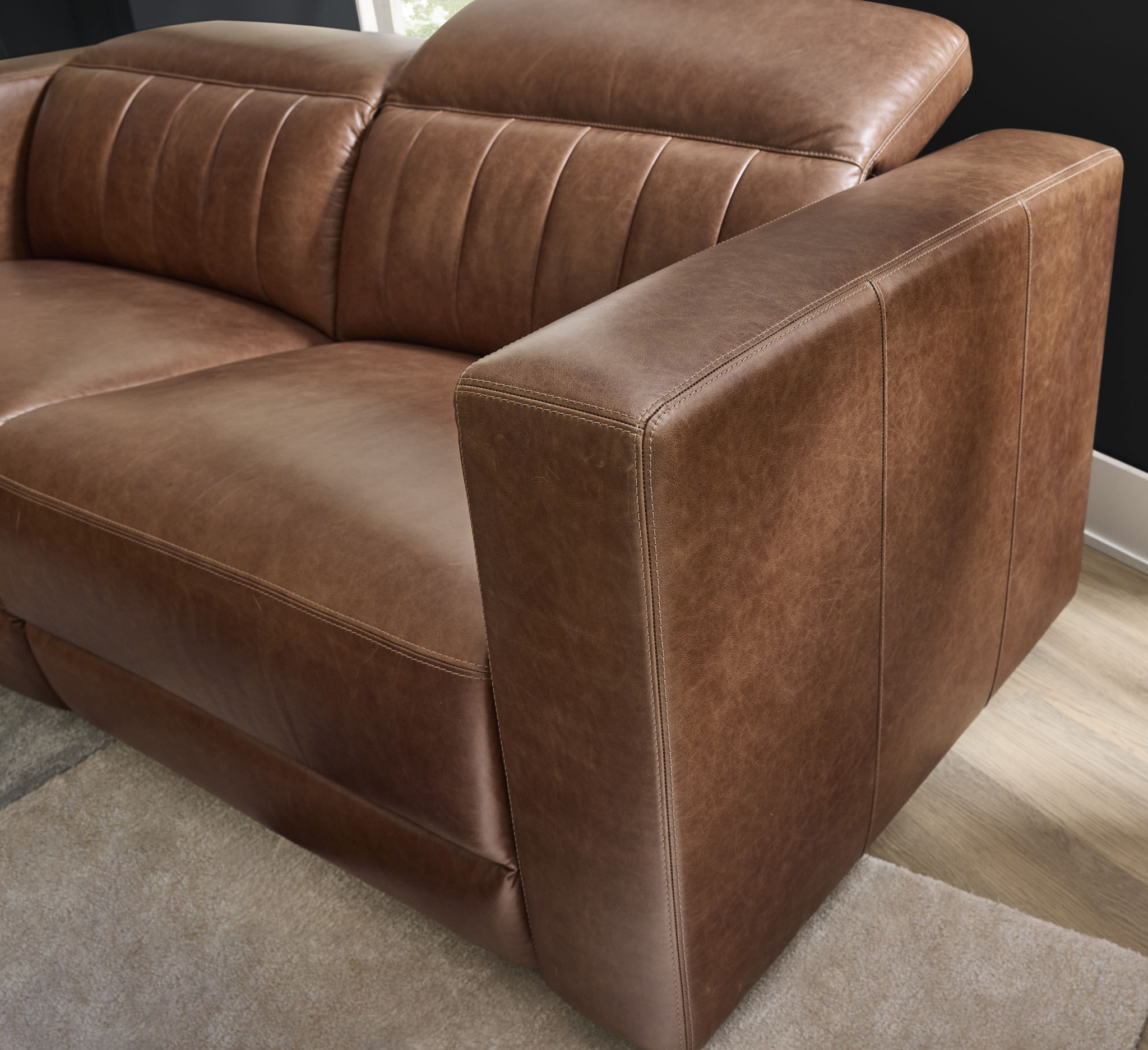 Austin - Power Reclining Sofa With Power Headrests