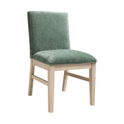 West End - Parson Chair With Sage Green Upholstery